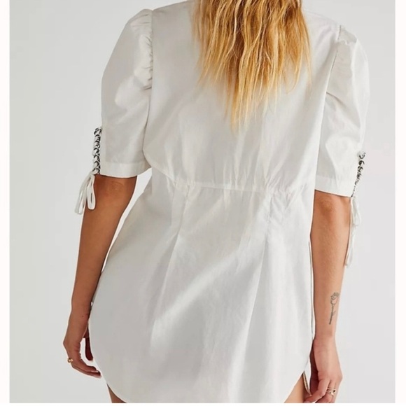 Free People Emmy Solid Tunic Size xs with pockets - Picture 2 of 16